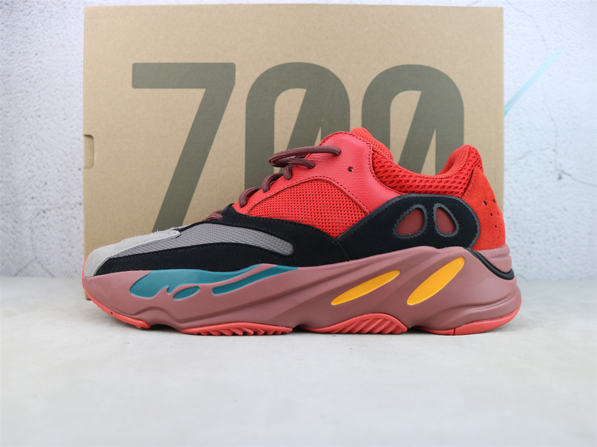 OG Batch Yeezy Boost 700 Hi-Red Red HQ6979